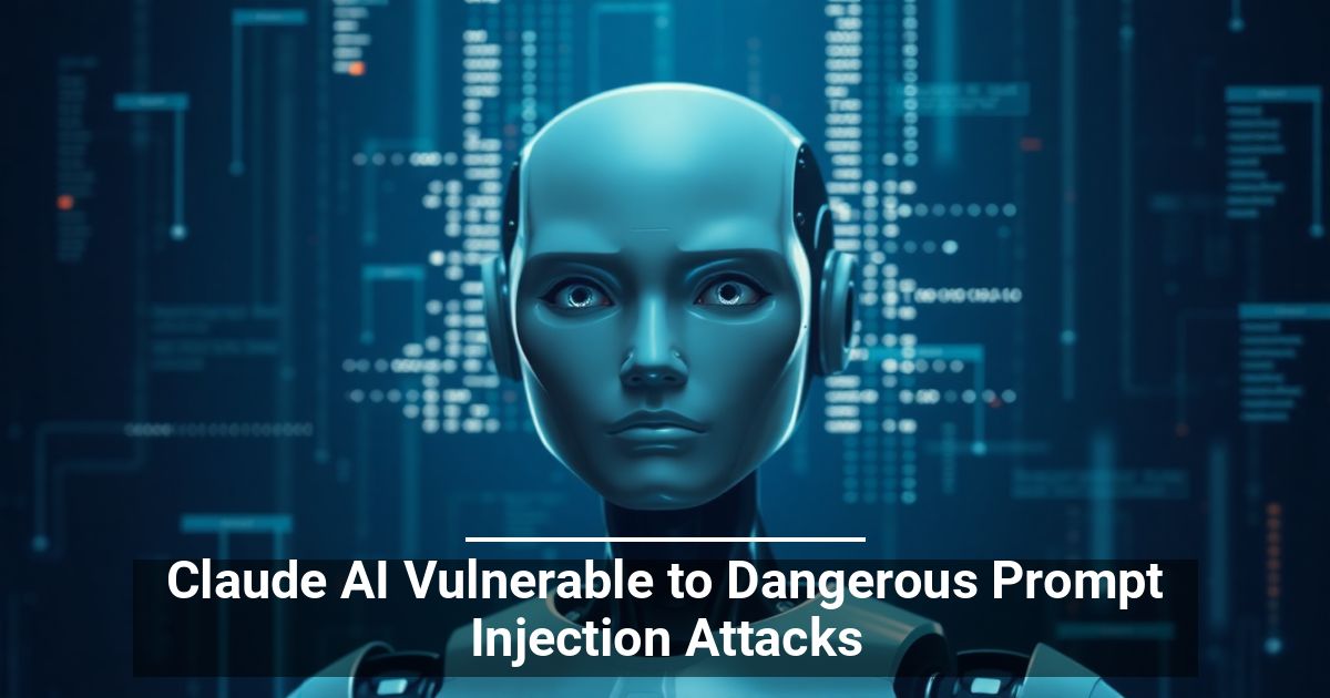 Claude AI Vulnerable to Dangerous Prompt Injection Attacks